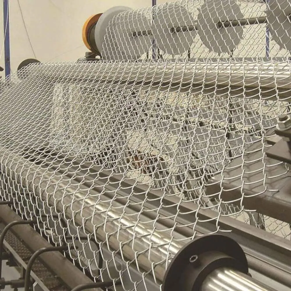 GZHERVICES Galvanized Steel Wire Rope Netting, 2.5mm Thick Anti-Rust Steel Wire Mesh Fencing Roll Animal Poultry Cage Net Fence System Football Field Fence Garden Net (Color : 2.5mm, Size : 1.2x20m)