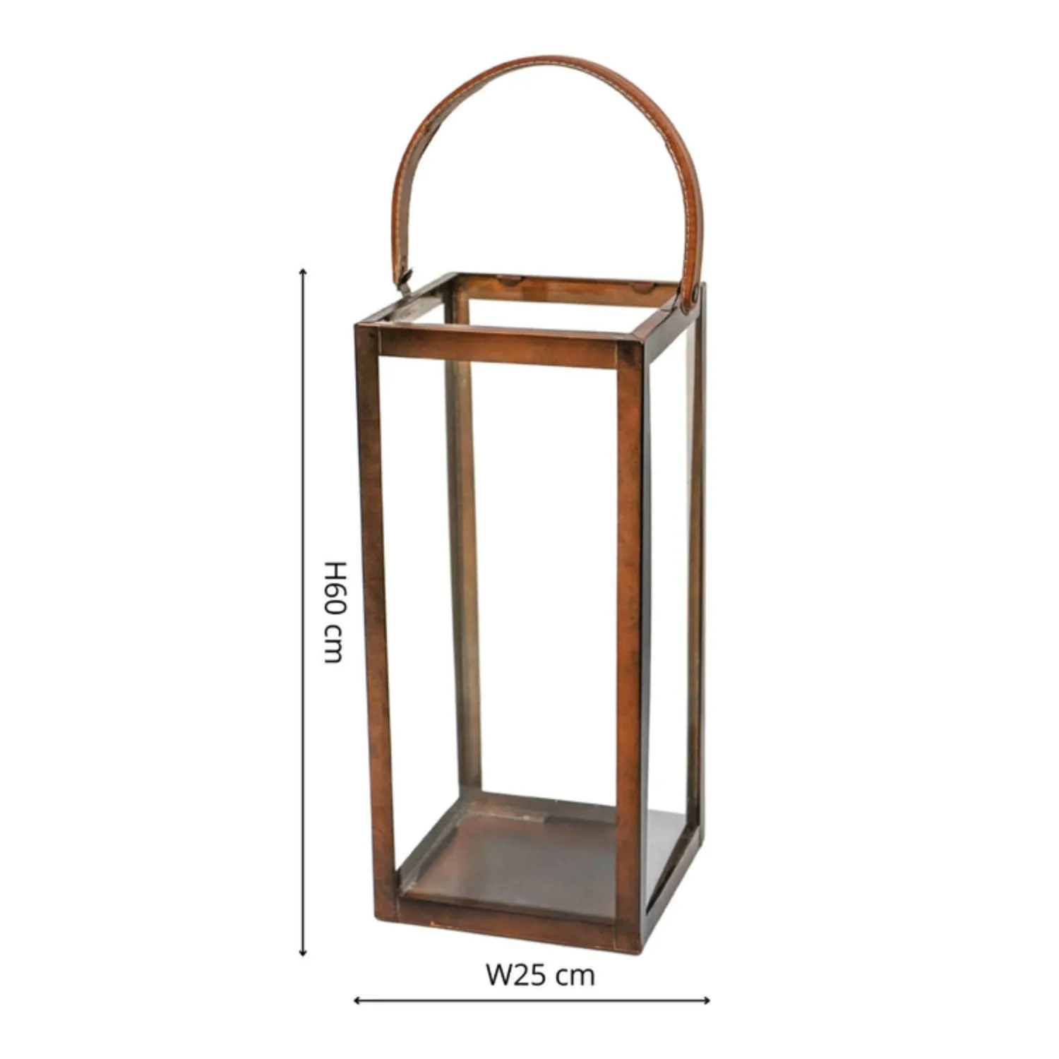 Hampton Tall Outdoor Copper Lantern