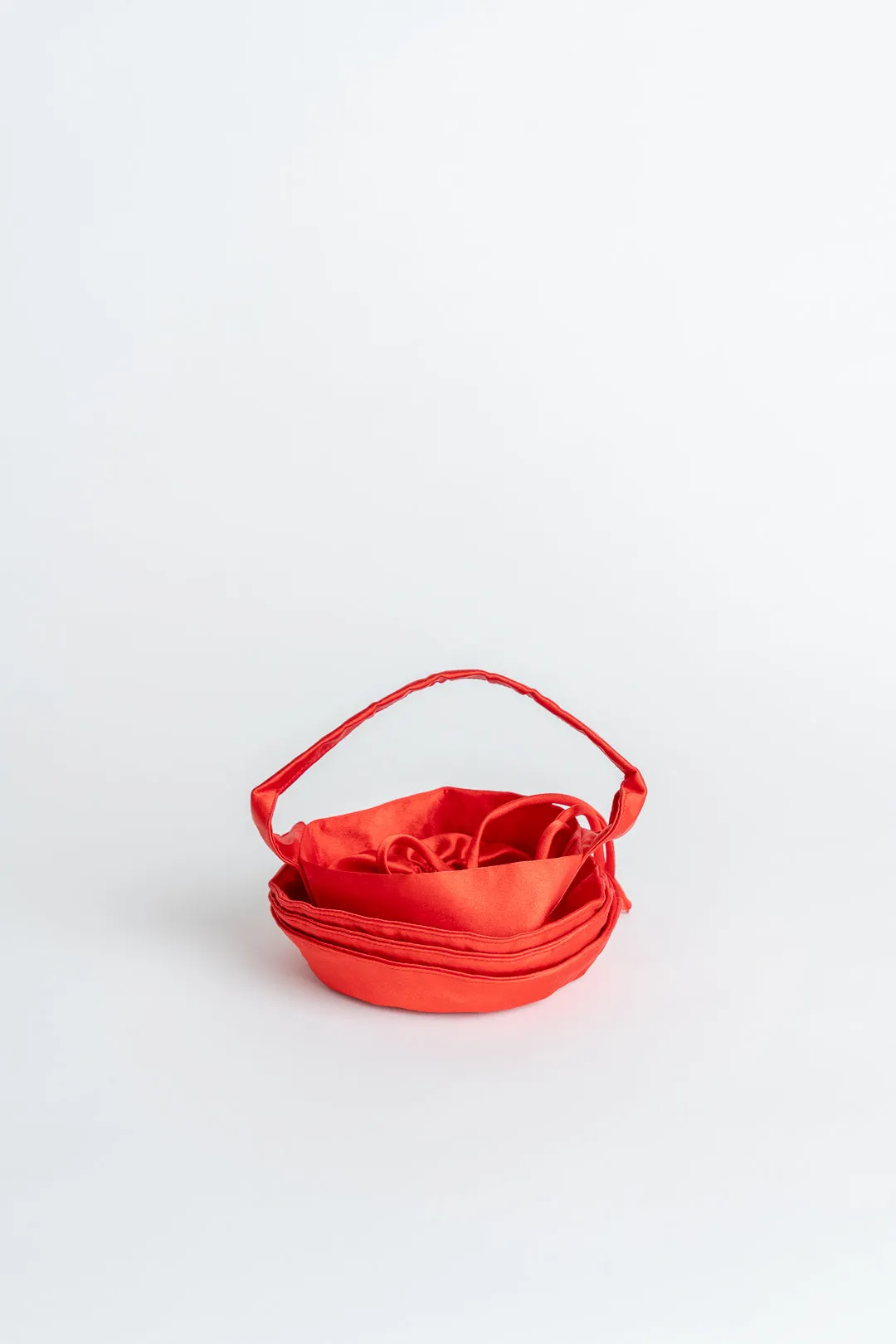 Hand Made Satin Drawstring Lantern Bag
