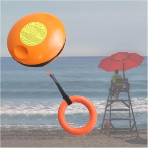 Hand-throwable Emergency Disc for Rafting, Weather-Resistant Rescue Disc for Water Emergencies, Instant Deployment Rescue Disc for Pool Safety