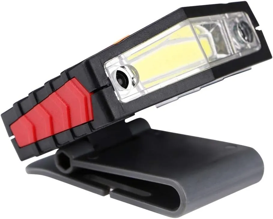 Headlamps, LED Induction Hat Clip Lights Headlight Fishing Touch Sensor Headlamp USB Charging Cap Head Lantern Clip On Head Torch