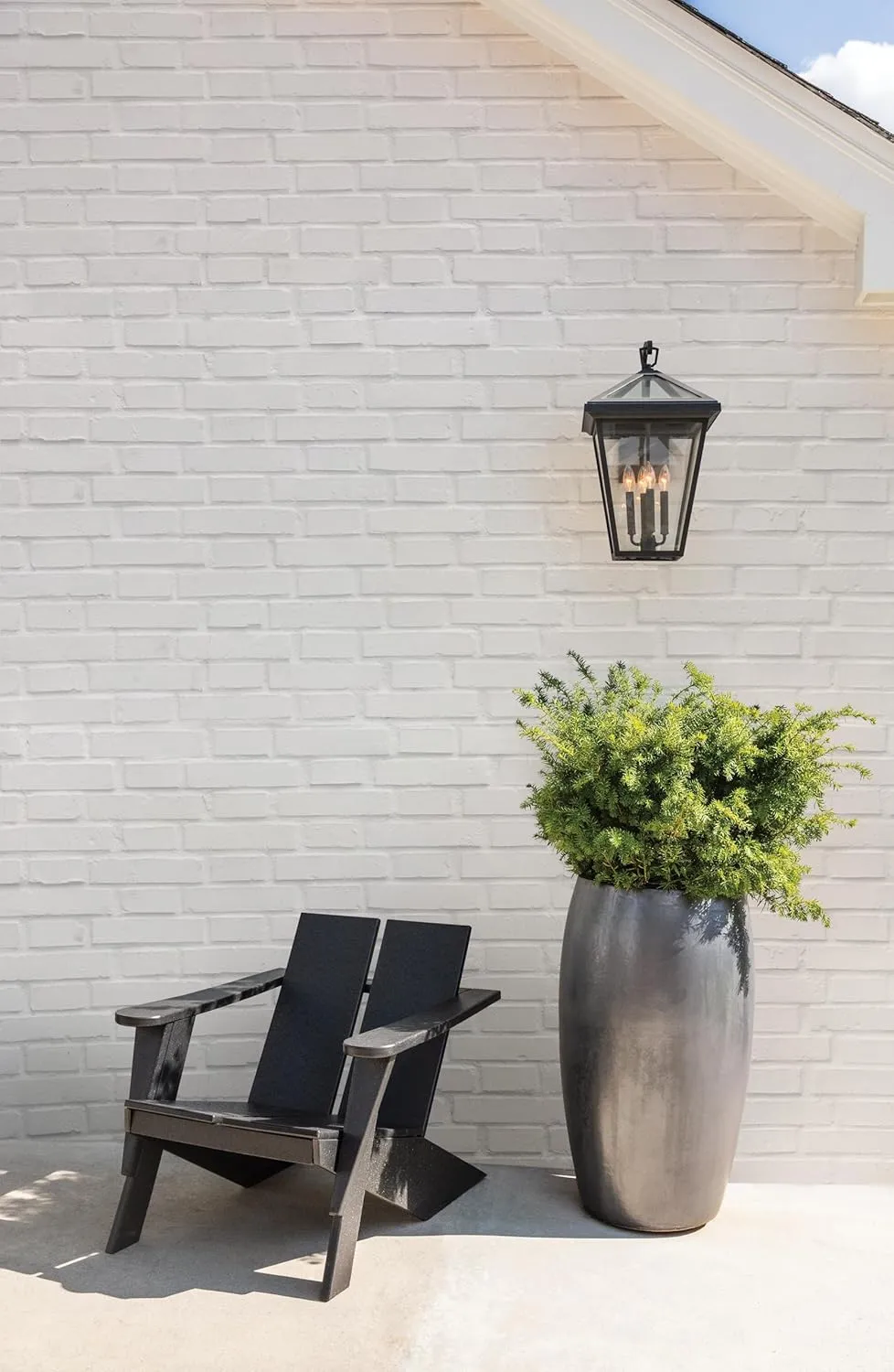 Hinkley Alford Place Collection Four Light Extra Large Outdoor Wall Mount Lantern, Oil Rubbed Bronze (Model: 2568OZ)