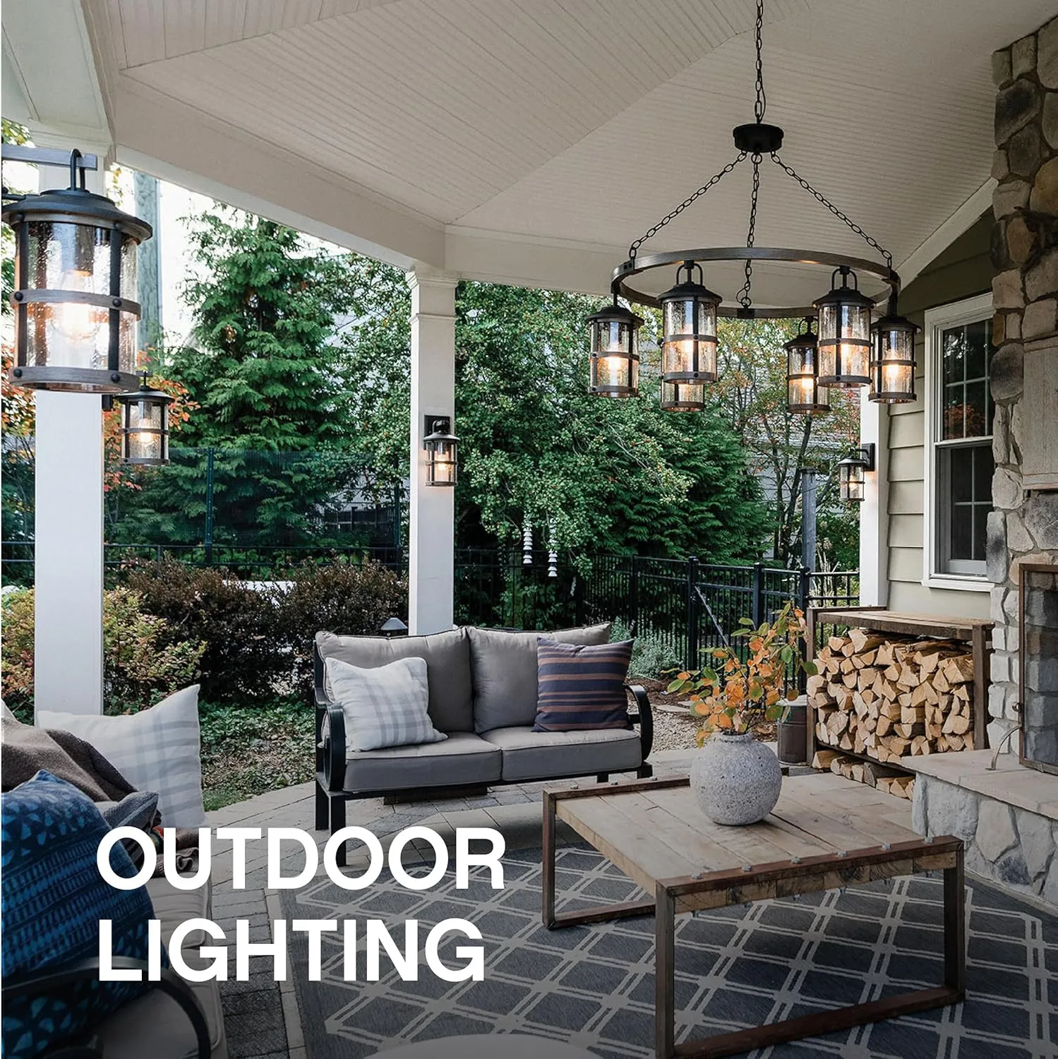 Hinkley Alford Place Collection Four Light Extra Large Outdoor Wall Mount Lantern, Oil Rubbed Bronze (Model: 2568OZ)