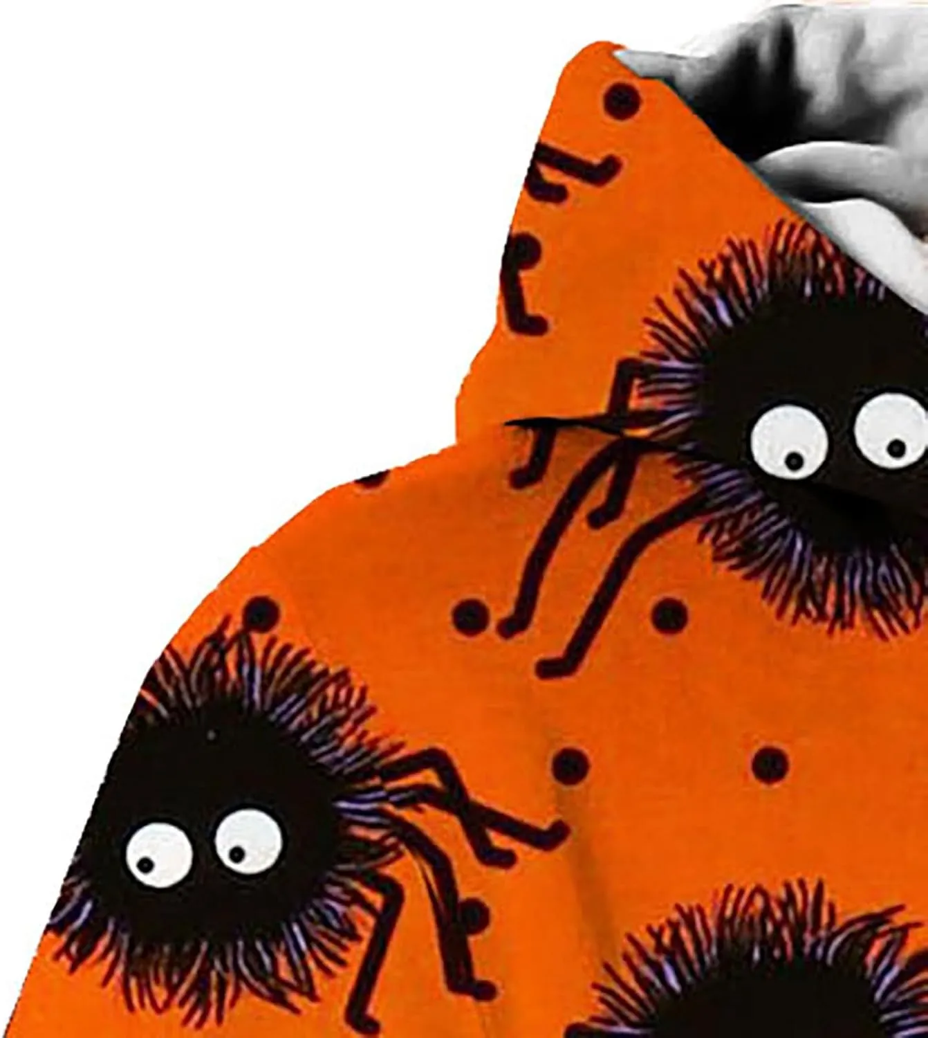 Hoodie Back Fashion Hoodie Printed Pocket Hoodie Jack Lantern Sweatshirt Horror Hoodies For Men Skeleton Skeleton