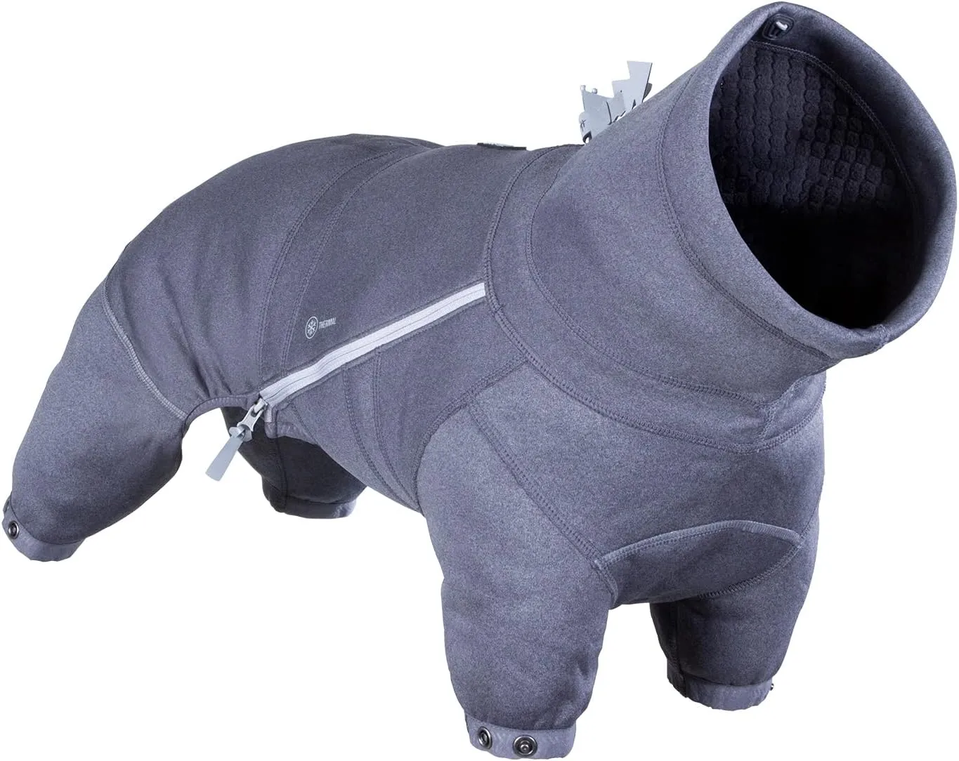 Hurtta Midlayer Dog Overall, BlackBerry, 14S