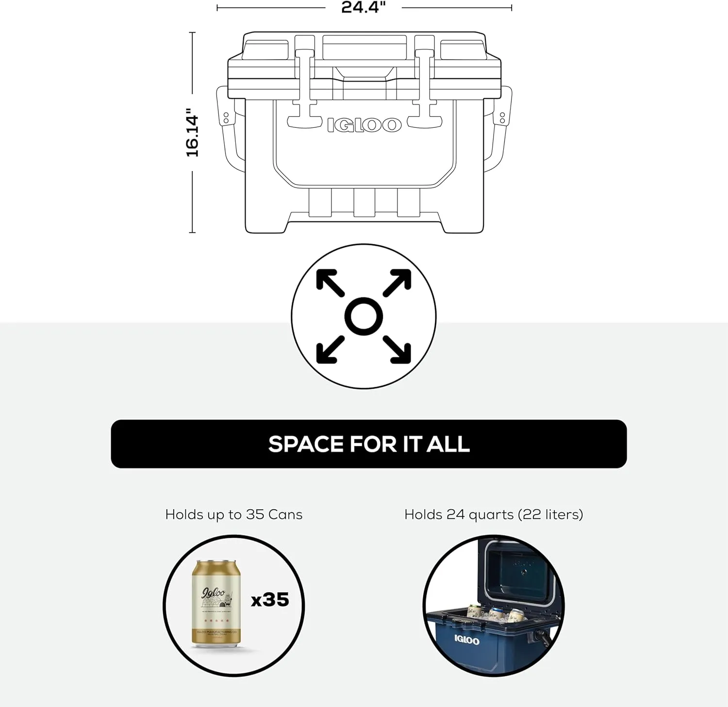 Igloo IMX Hard Coolers