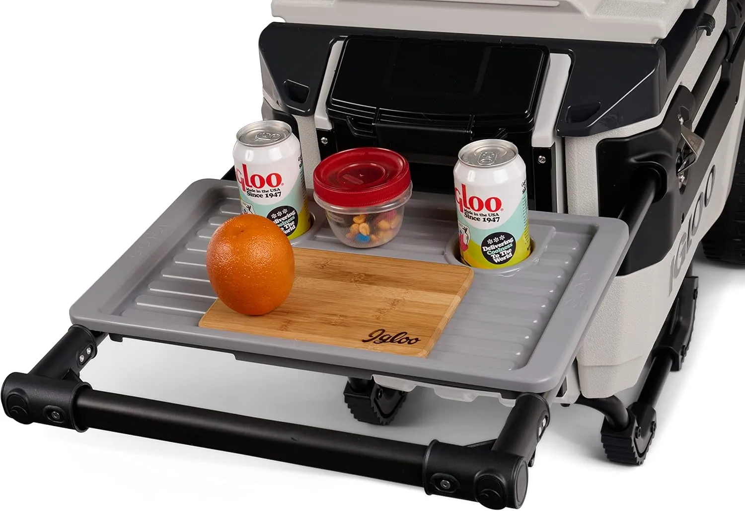 Igloo Trailmate Journey 70Qt Wheeled Cooler, Insulated Hard Shell Ice Chest