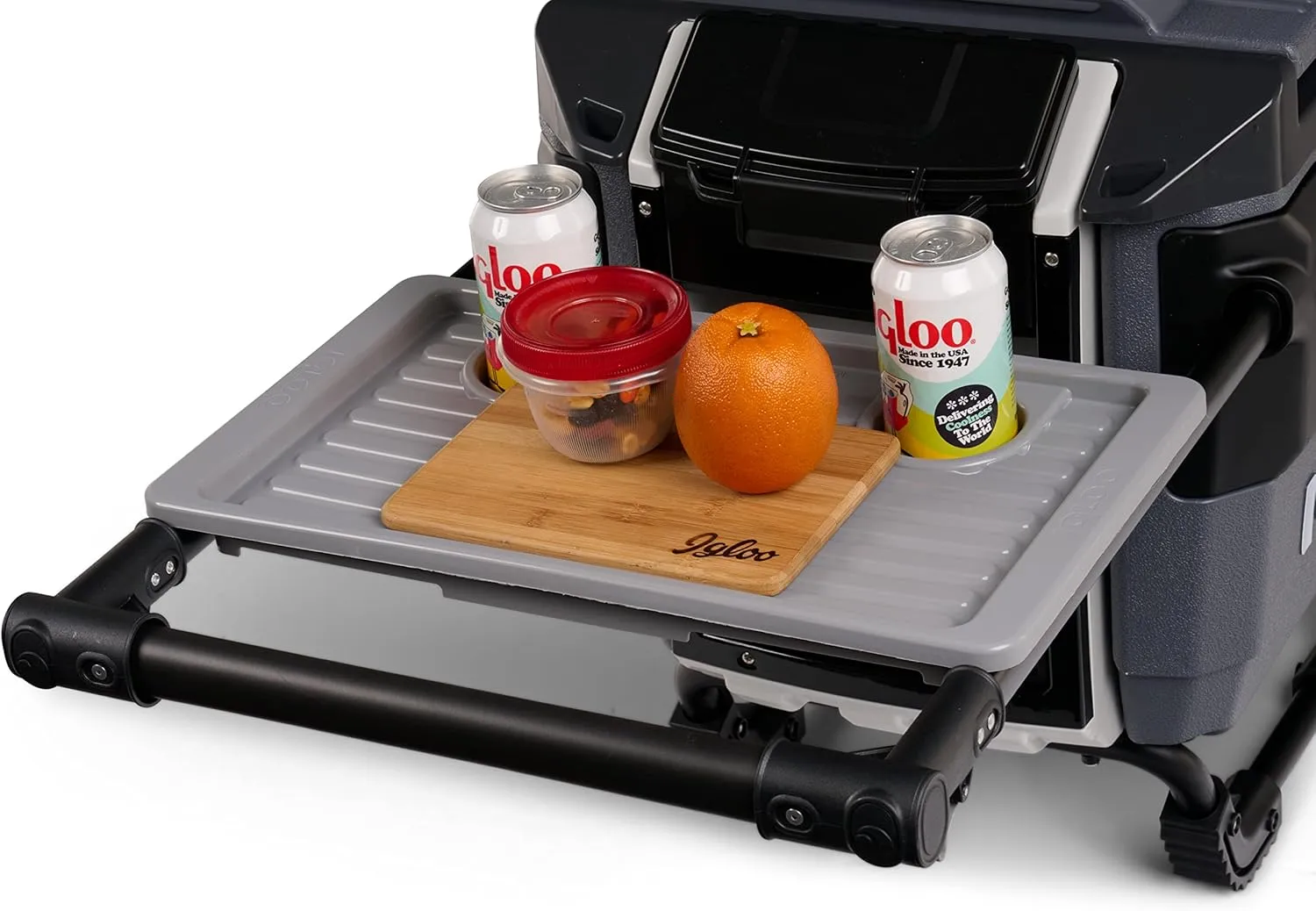 Igloo Trailmate Journey 70Qt Wheeled Cooler, Insulated Hard Shell Ice Chest