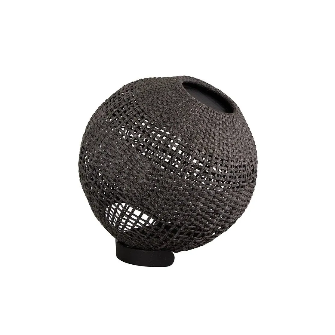 Illusion Lamp, round, Dark grey