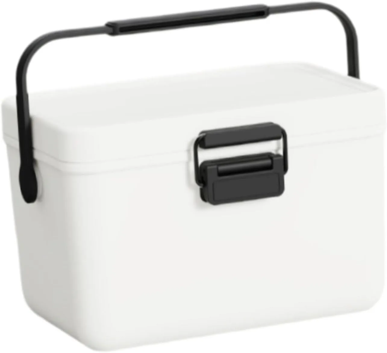 Insulated Cooler Box Ice Chest Small Hard 3.8L Cold/Heat Preservation Cooler for Picnic Shipping Food Barbecue Fresh Keeping