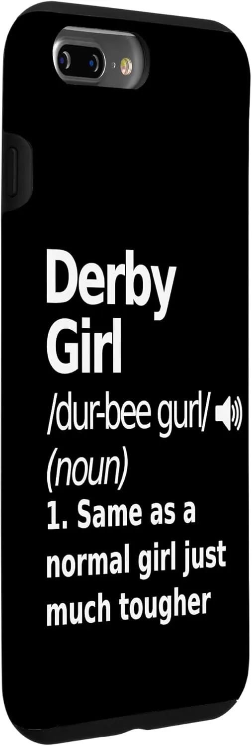 iPhone 7 Plus/8 Plus Derby Girl Definition Funny and Sassy Sports Case