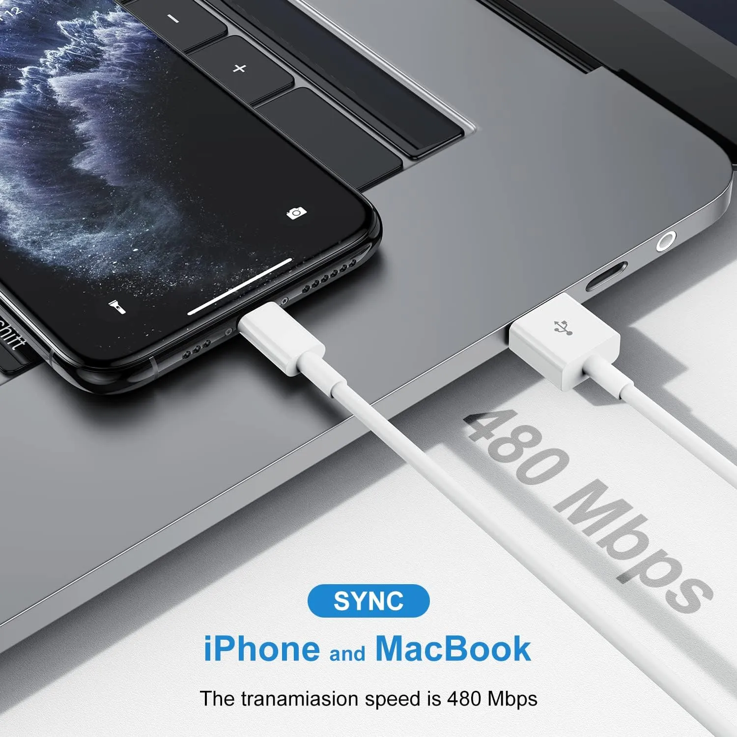 iPhone Charger Cable 10 Ft,[Apple MFI Certified] 3Pack Extra Long USB to Lightning Cable 10 Feet,Apple Charging Power Cord 10 Foot for iPhone 14 13 12 11 Pro Max Mini XR X 9 8 7Plus 6s ipad