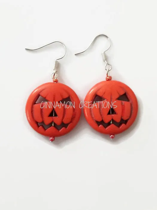 Jack-O-Lantern Earrings
