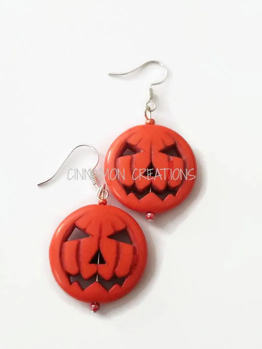 Jack-O-Lantern Earrings