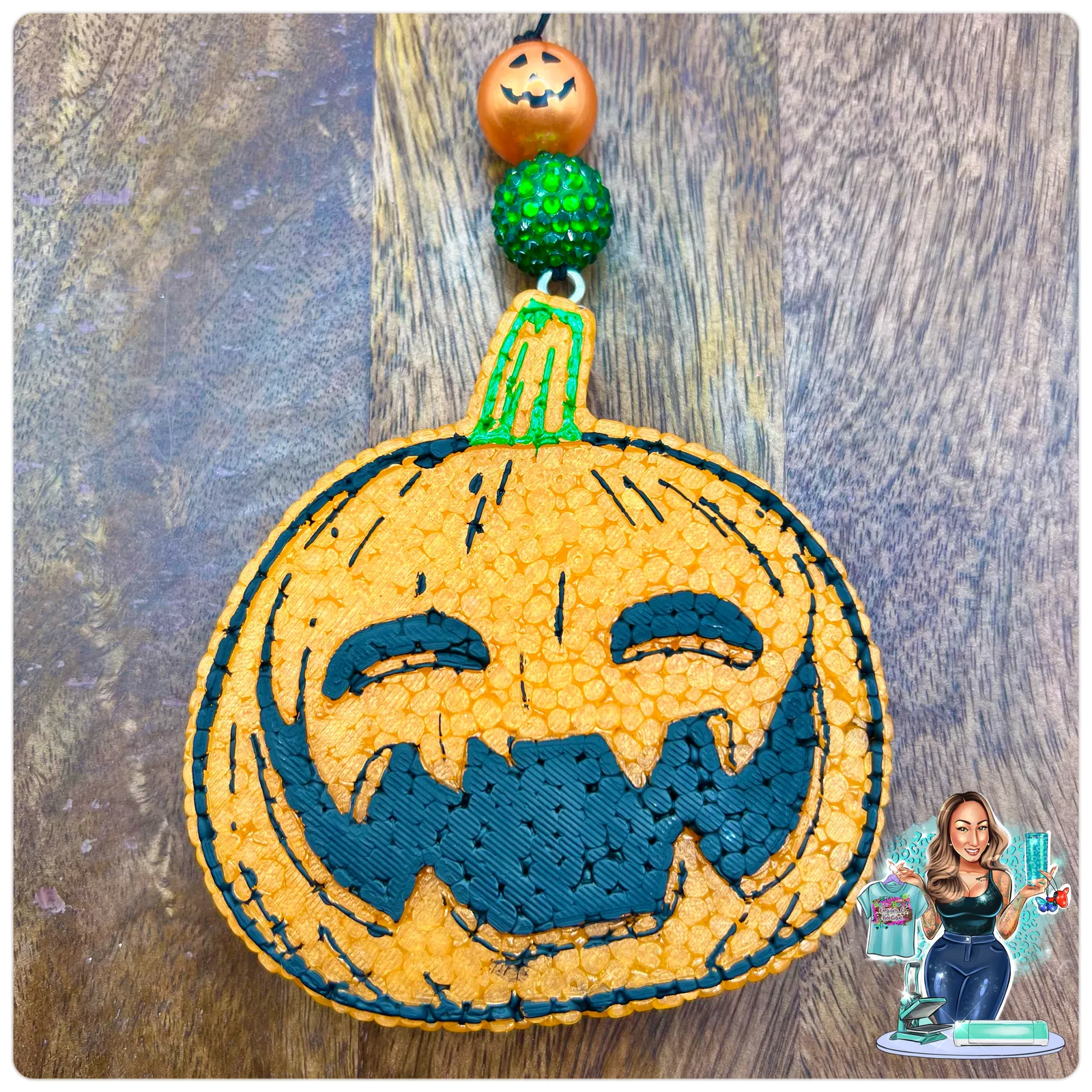 Jack-O-Lantern Vent Clips