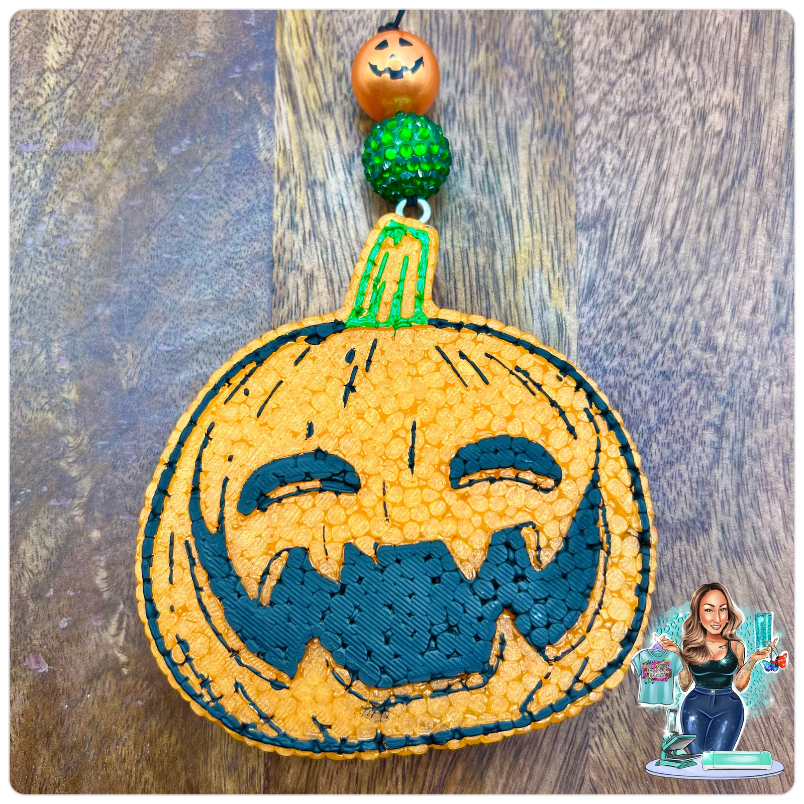 Jack-O-Lantern Vent Clips