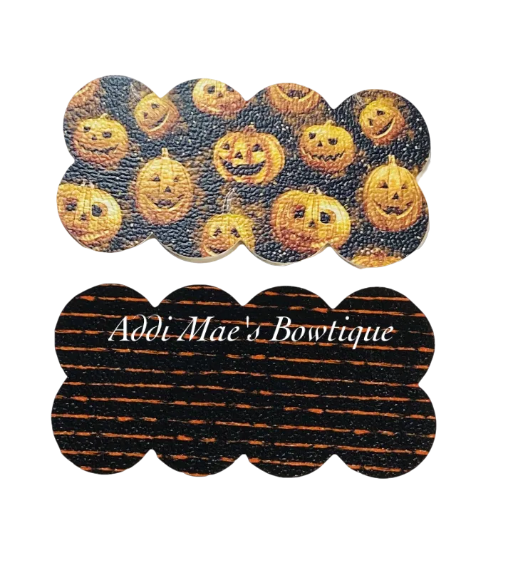 Jack O’Lantern Pumpkins Halloween Snap Clip Set