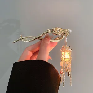 Japanese lantern Hair Clip