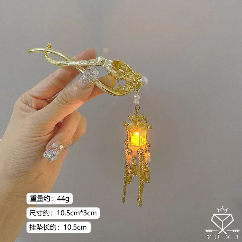 Japanese lantern Hair Clip