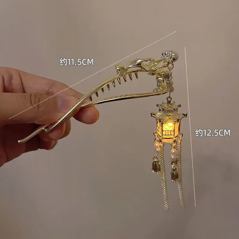 Japanese lantern Hair Clip