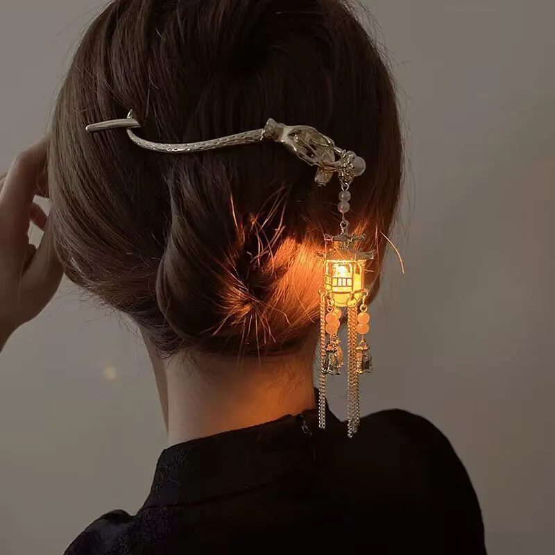 Japanese lantern Hair Clip