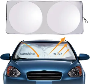 JINYISI for Daewoo Winstom Espero Nexia Matiz Lanos,Auto Car Front Rear Window Visor Windshield Block Cover Car Sunshade Film