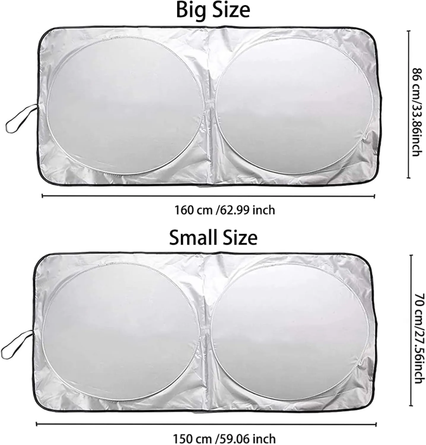 JINYISI for Daewoo Winstom Espero Nexia Matiz Lanos,Auto Car Front Rear Window Visor Windshield Block Cover Car Sunshade Film