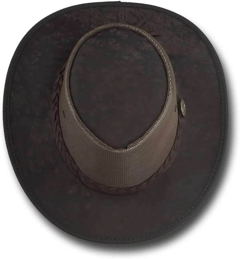 Kangaroo Cooler Leather Hat - Item 1038