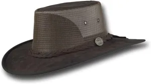 Kangaroo Cooler Leather Hat - Item 1038