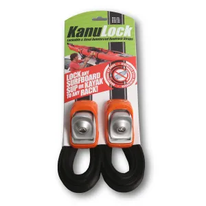 KanuLock Lockable Tie Down Set 11' or 13'