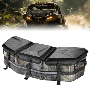 KEMIMOTO X3 Cargo Storage Bag, Upgraded UTV ATV Bed Box Rear Rack Toolbox Trunk Cooler Bag, Compatible with Can am Maverick X3, Commander, Outlander (Except 6×6), Renegade, OEM 715002923