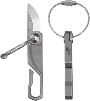 KeyUnity EDC Pocket Utility Knife for Outdoor Hunting, Camping, Fishing, Hiking for Men & Women