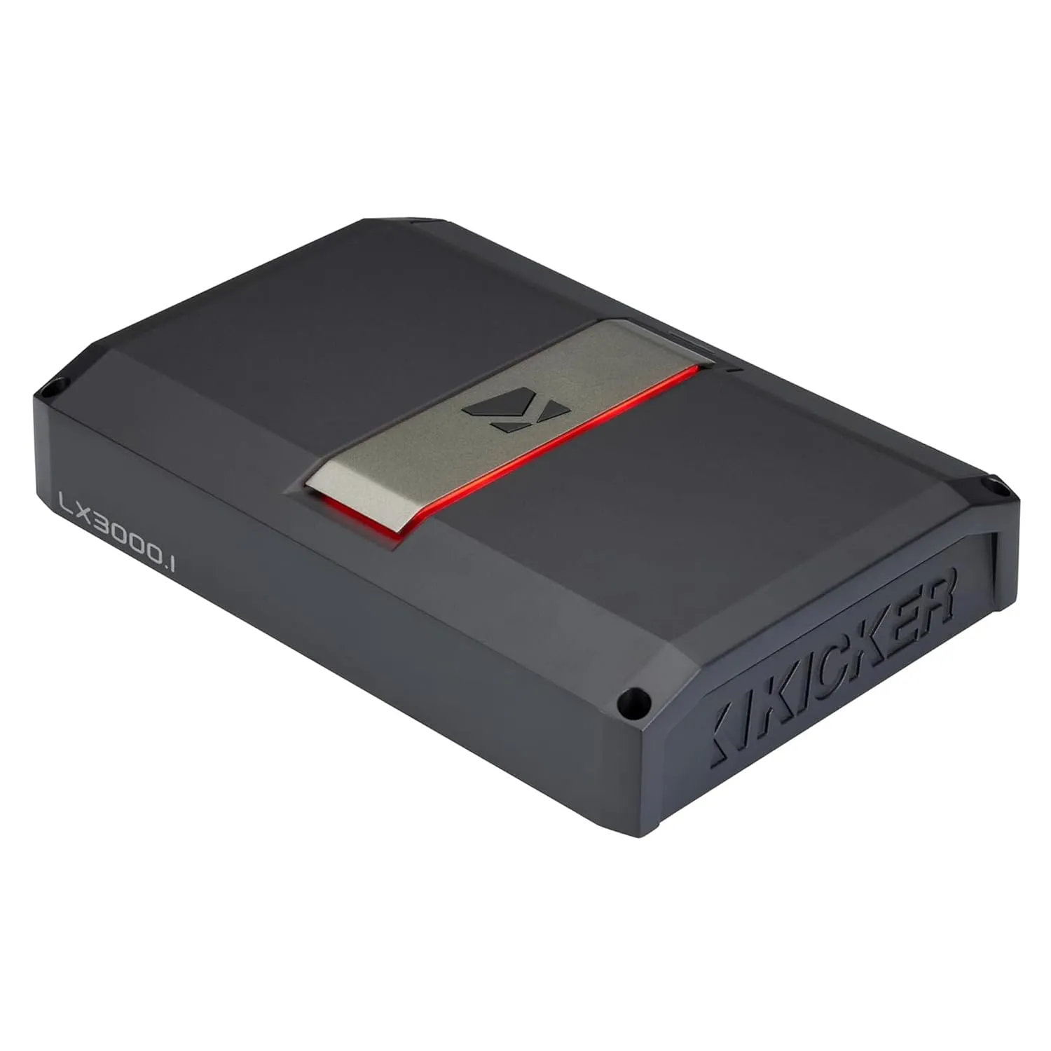 Kicker LX3000.1 3000w Mono Class-D Subwoofer Amplifier with Smart Bass (51LX30001)