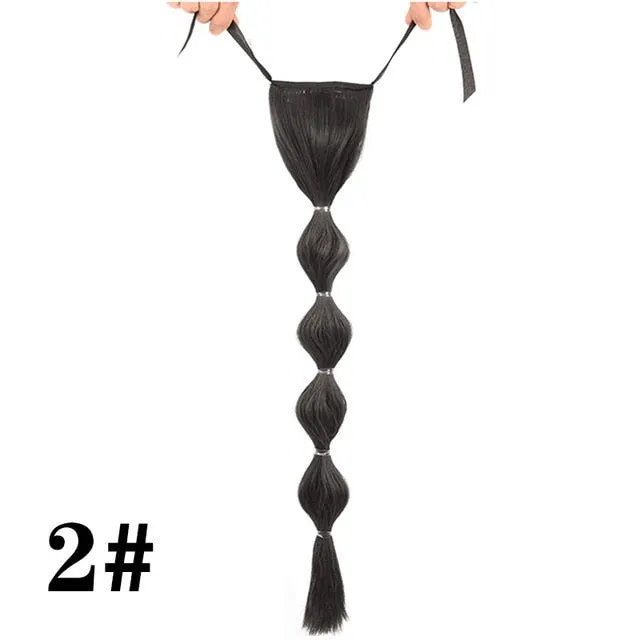 Lantern Bubble Straight Ponytail (Synthetic)