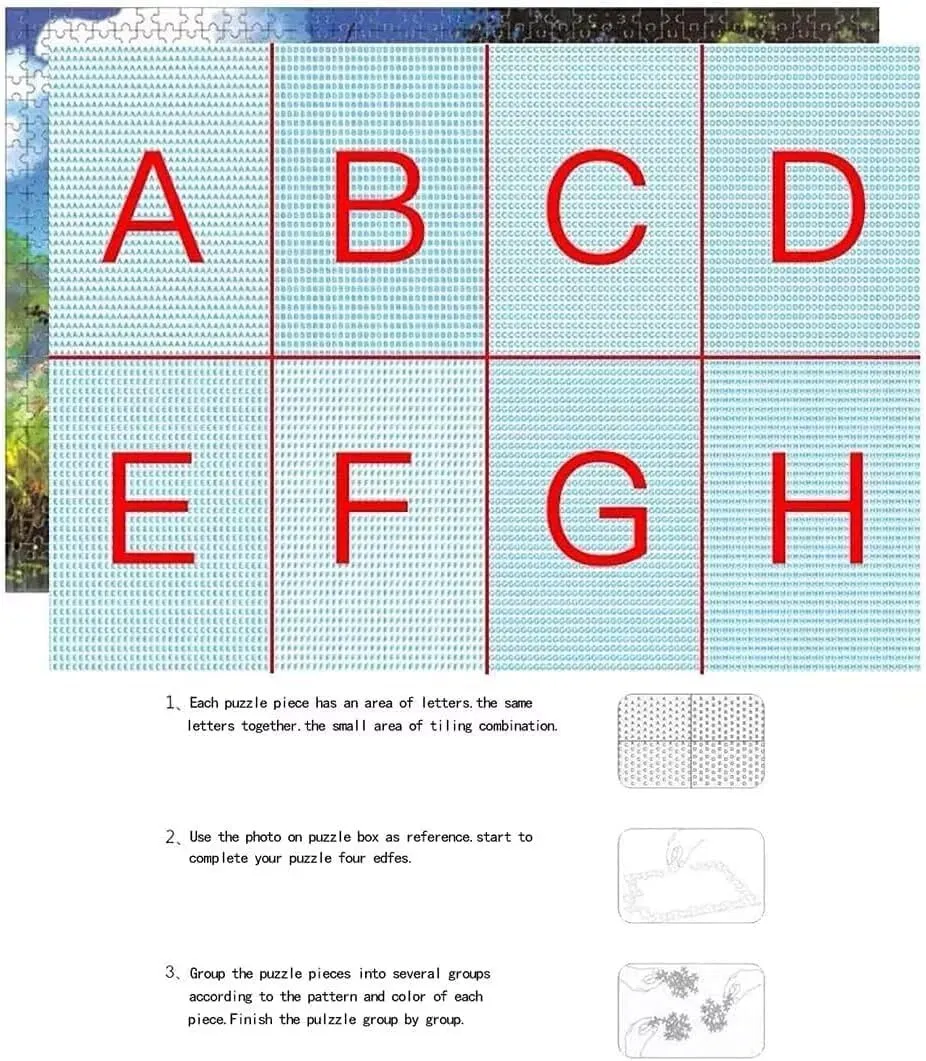 Lantern Street 500 Piece Wood Puzzle for Adults Kids Jigsaw Puzzles Educational Challenge DIY Toy Home Decoration