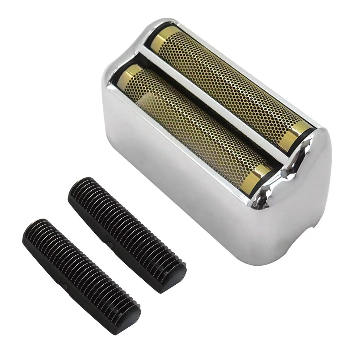 Latest Version Replacement Silver Foil Double Foil Head for FoilFX02 Silver Shaver FXRF2S