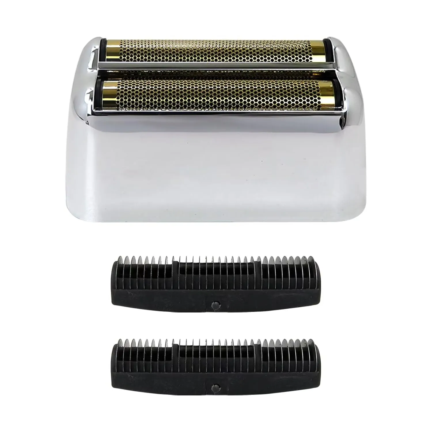 Latest Version Replacement Silver Foil Double Foil Head for FoilFX02 Silver Shaver FXRF2S