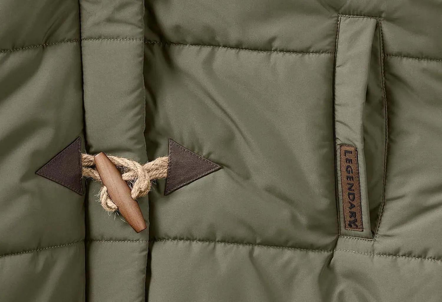 Legendary Whitetails Women's Quilted Toggle Puffer Jacket