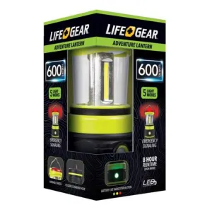 Life Gear 3D Multicoloured Adventure Lantern LG3968 /Ideal for Camping