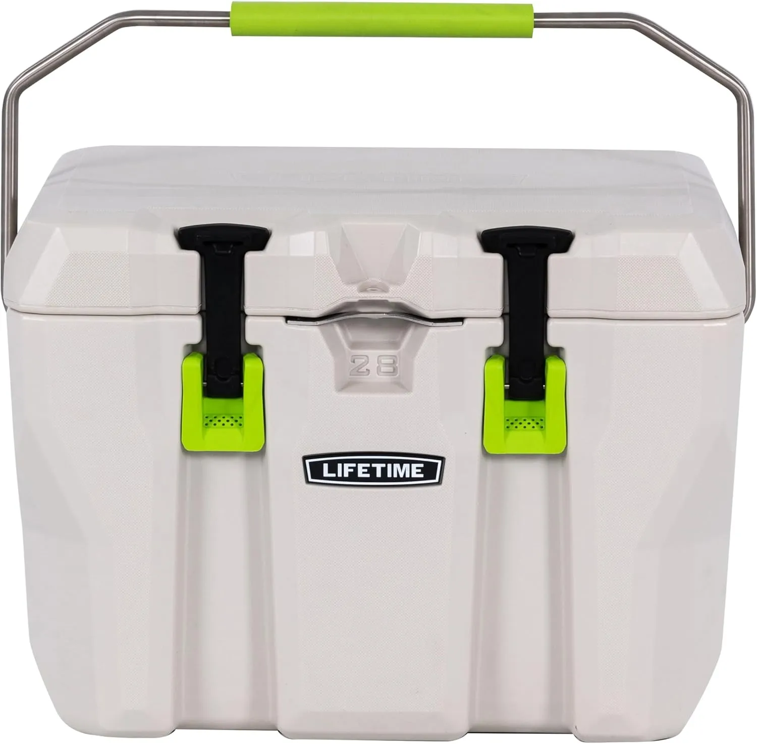 Lifetime 28 Quart Hard Cooler, High Performance Ice Chest, Made in USA