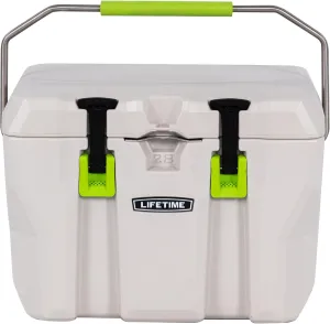 Lifetime 28 Quart Hard Cooler, High Performance Ice Chest, Made in USA