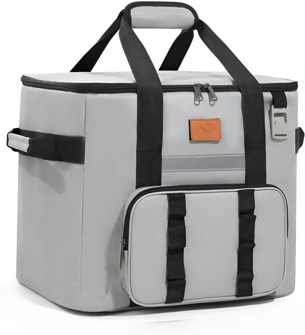 [lilaBelle]【ple Insulated Cooler Bapa】 40L HVY-Du Cam Ice Bag | 600D Ox Fabric & Lkproof | Compact Foldable Design for Road ps, Taiating & Multi-Day Adventures