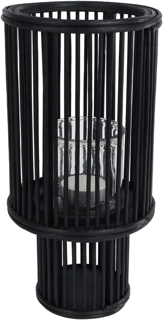 Lio L 100380 Tea Light Holder Black Willow Candle Holder Dimensions 18 x 12.5 x 38 cm