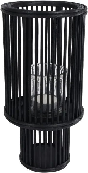 Lio L 100380 Tea Light Holder Black Willow Candle Holder Dimensions 18 x 12.5 x 38 cm