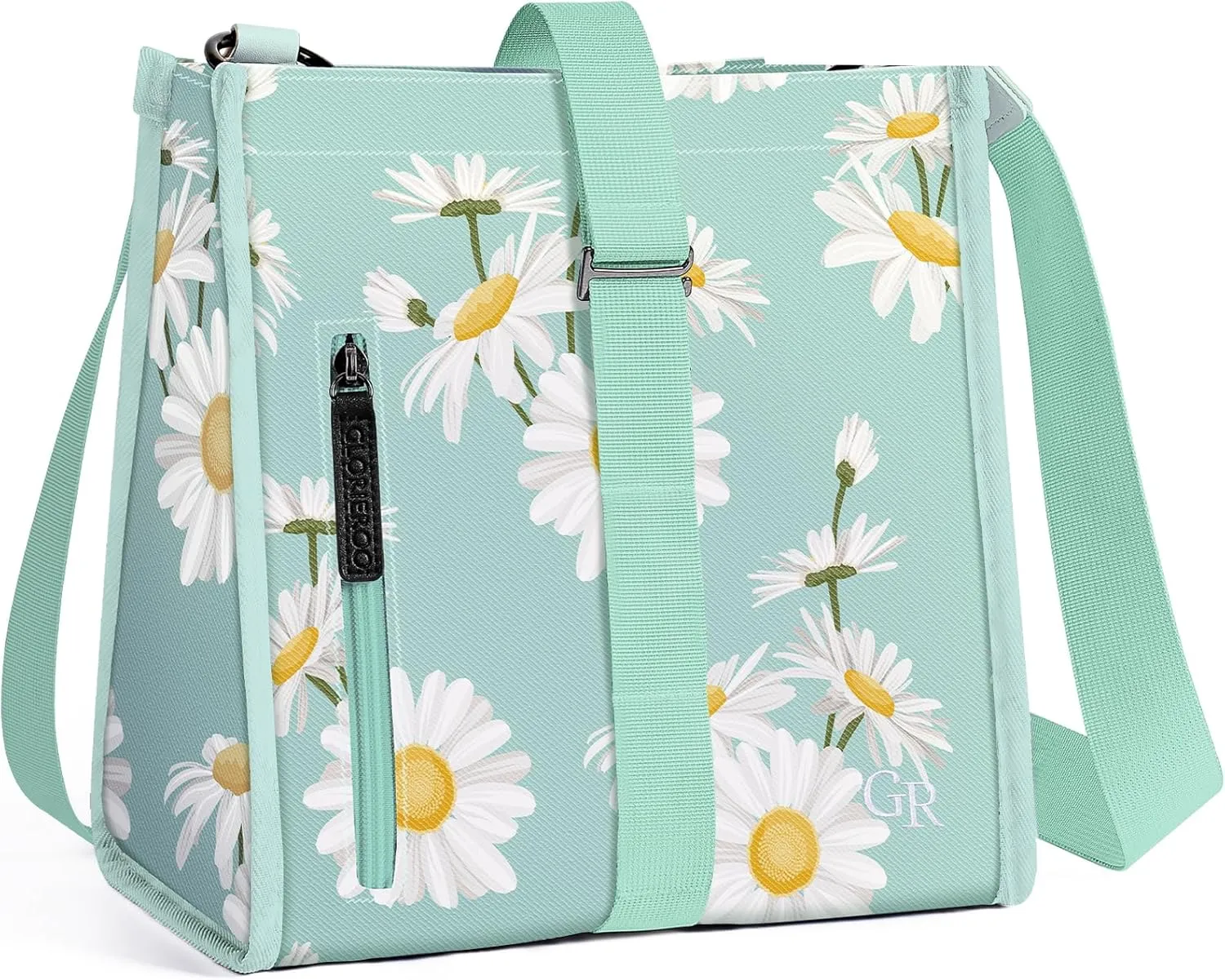 Lunch Box Bag Women - Insulated Foldable Leakproof Lightweight Reusable Cooler for Girls Kids for School Work Travel Picnic Gifts for Women