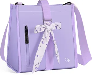 Lunch Box Bag Women - Insulated Foldable Leakproof Lightweight Reusable Cooler for Girls Kids for School Work Travel Picnic Gifts for Women