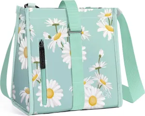 Lunch Box Bag Women - Insulated Foldable Leakproof Lightweight Reusable Cooler for Girls Kids for School Work Travel Picnic Gifts for Women