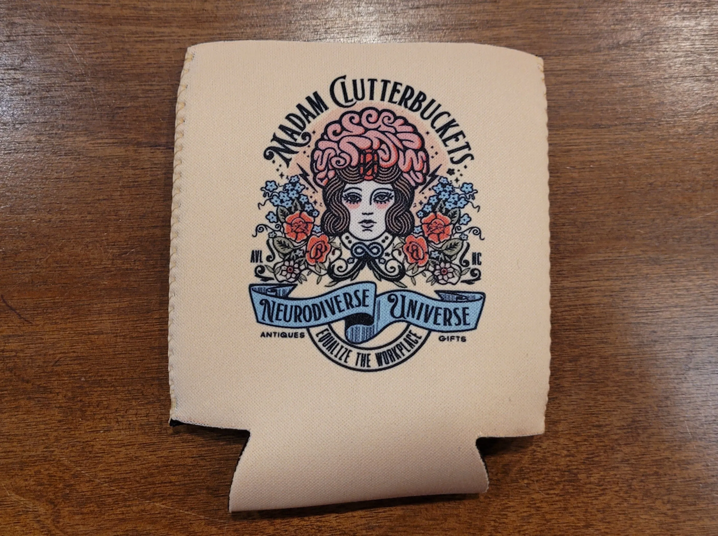 Madam Clutterbucket's Koozie / Can Cooler
