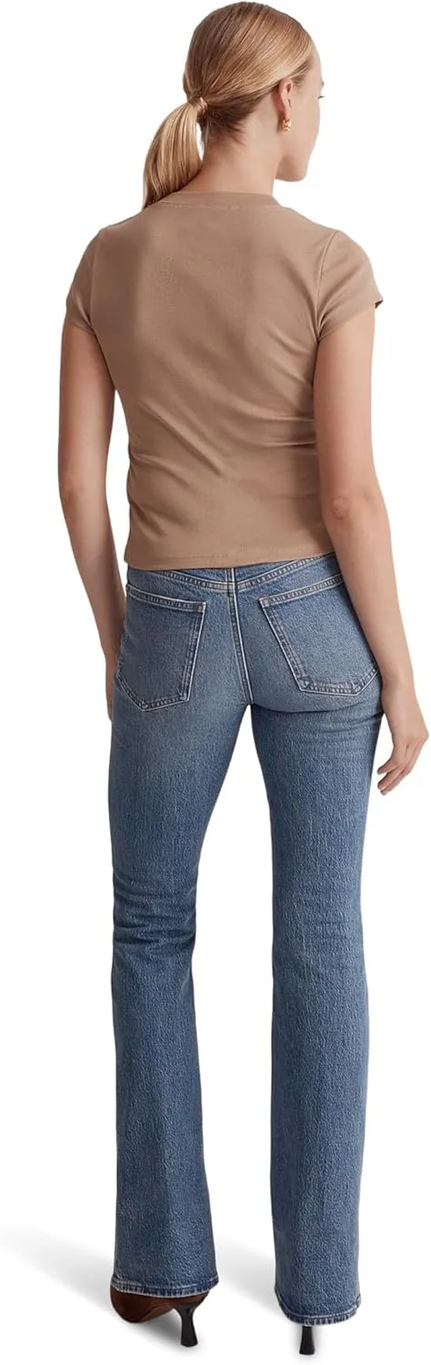 Madewell Womens Brightside Rib Tee