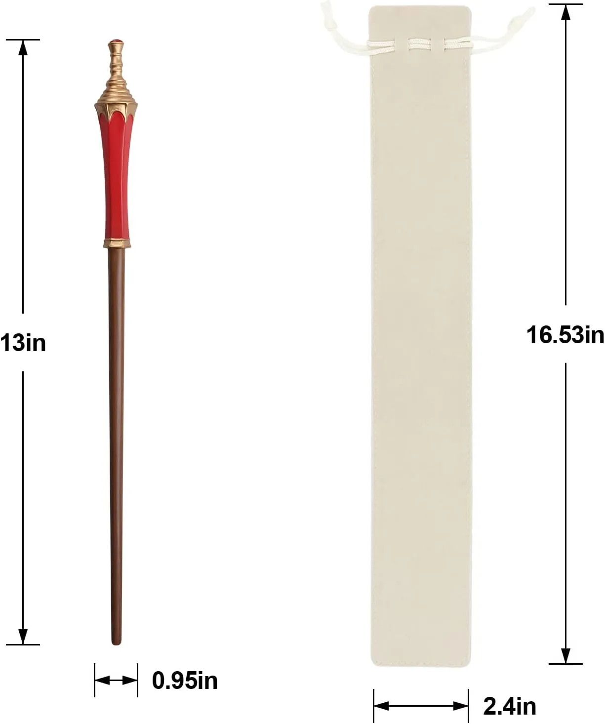 Magic Wizard Witch Witchcraft Sorcerer Wands for Collectible Magical Toy Wand (Lantern)